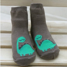 Baby Cotton Dinosaur None-Slip Socks