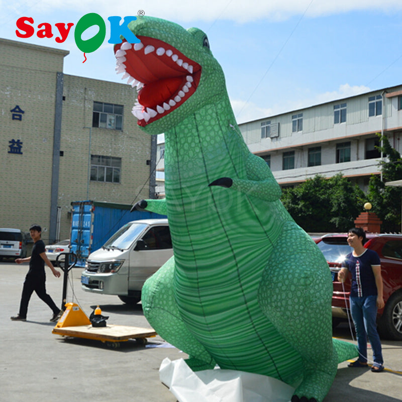 2017 Giant Outdoor Inflatable Dinosaur With Full Digital Printing, Inflatable Model Cartoon Advertising