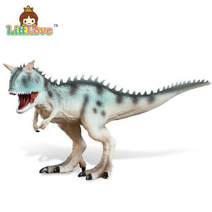 Jurassic Triceratops Stegosaurus Carnotaurus Dinosaurs Models Plastic Animal Action Figure Collection Toys