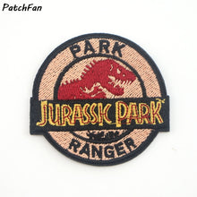 Jurassic Park Ranger Embroidered Iron On Patch