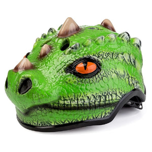 Ultralight Kids Bicycle Sport Safety Protective Spiked Dinosaur Helmet 3 Color Options Ultralight Kids Bicycle Sport Safety Protective Spiked Dinosaur Helmet 3 Color Options