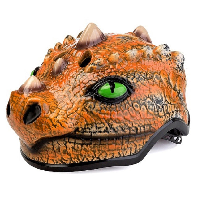 Ultralight Kids Bicycle Sport Safety Protective Spiked Dinosaur Helmet 3 Color Options Ultralight Kids Bicycle Sport Safety Protective Spiked Dinosaur Helmet 3 Color Options