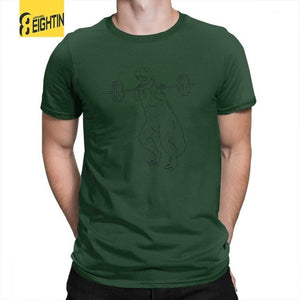 100% Cotton Arm Day For Days Dinosaur T-Shirt