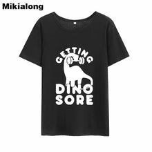 Getting Dino Sore Cotton T-Shirt