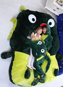 200cm X 150cm  Huge Soft Plush  Dinosaur Beanbag Bed