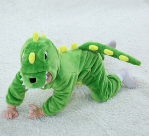 Baby Dinosaur Jumpsuit Halloween Costume