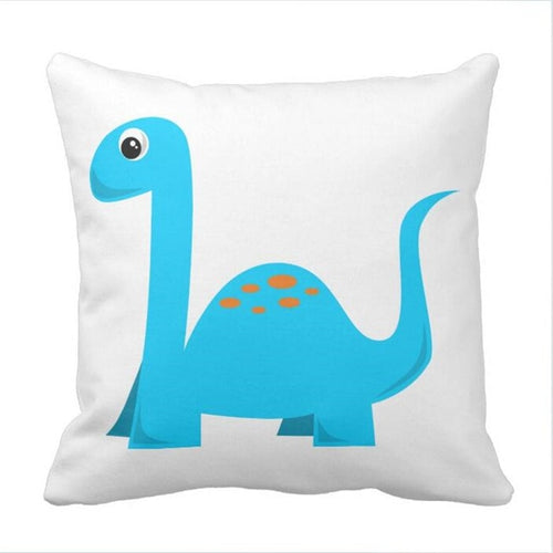Brontosaur Dinosaur Throw Pillow Case Cover