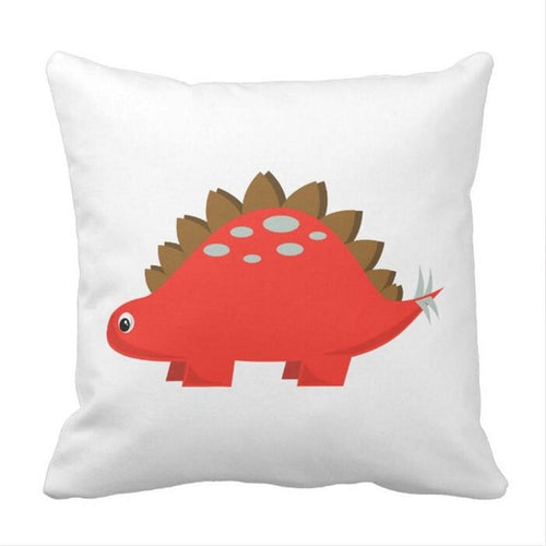 Stegosaurus  Dinosaur Throw Pillow