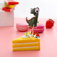 Big Eyed Dinosaur Birthday Party Cupcake Toppers