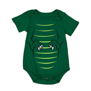 "Congrats It's A  Baby T-Rex" Cotton Dinosaur Onesie