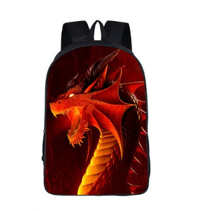 Dinosaur & Dragon Squad Backpack Multiple Print Options Available
