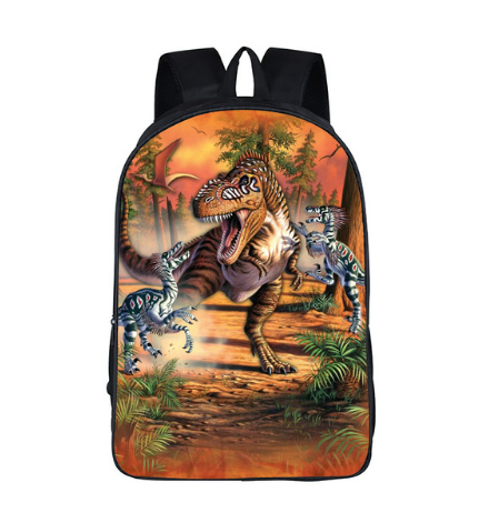 dinosaurs print canvas mini backpack purse Dinosaur & Dragon Squad Backpack Multiple Print Options Available