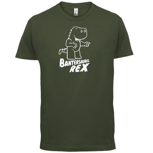 Bantersaurus Rex Dinosaur T-Shirt 7 Color Options