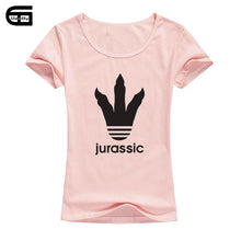 Cotton Jurassic Footprint T-Shirt 7 Color Options