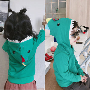 Rawr I'm A Dinosaur Sweatshirt Zip Up Hoodie