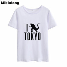 Godzilla Tokyo Dinosaur Cotton T-Shirt 6 Color Options