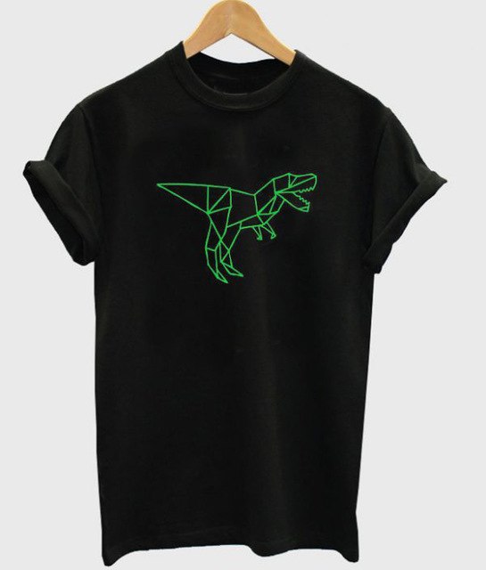 Origami Dinosaur T-Shirt