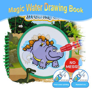 Non-toxic Magic Water Coloring Book With Magic Pen