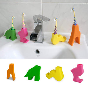 Toilet Dinosaur Toothbrush Holder