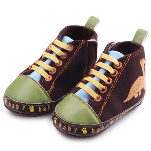 Babies First Dinosaur Canvas Shoes