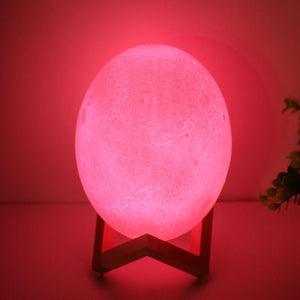 3D LED Dinosaur Egg USB Rechargeable Lamp