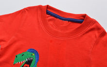 Cotton Geometric T-Rex Dinosaur T-Shirts