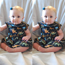 Baby Dinosaur Dress Flare Princess Dress