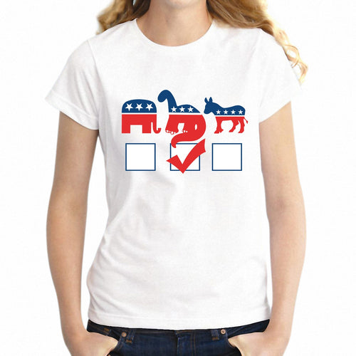 Vote For Dinosaurs Statement T-Shirt