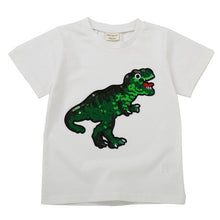 "You Think You're Fancy Huh" Sequin Dinosaur T-Shirt