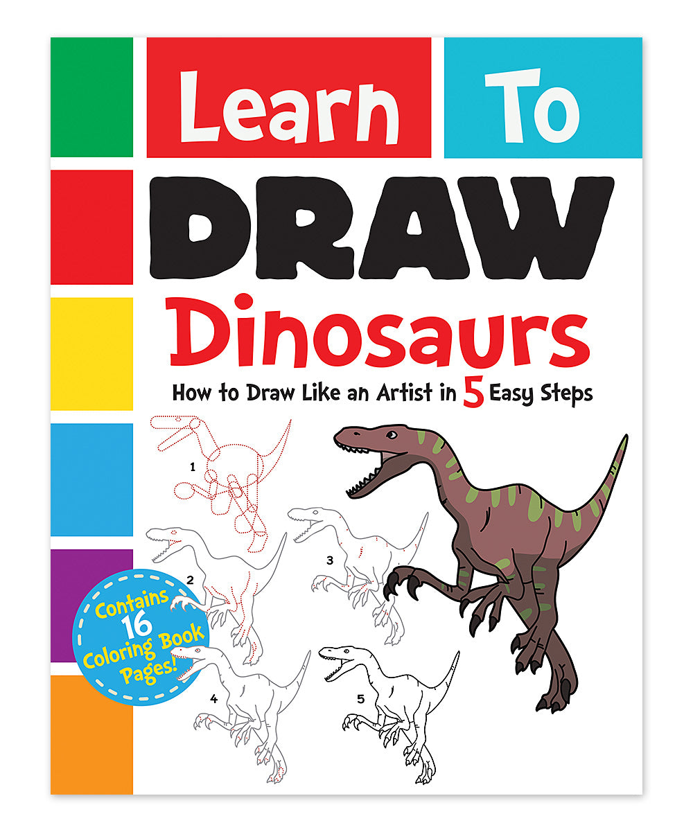Learn to Draw Dinosaurs Paperback
